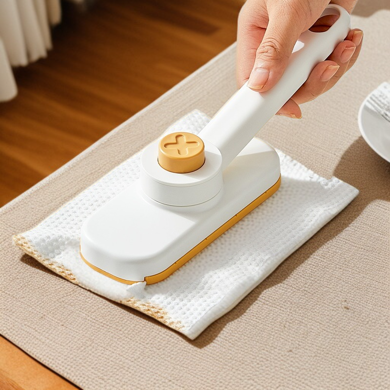 화장실 자동 청소 브러쉬 손세탁 클립 천 펌핑 세면대 작은 밀대 벽면과 바닥 닦기