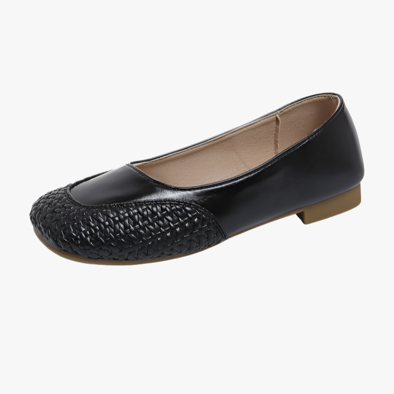 2025年夏の新作、丸いつま先ソフトレザーフラットシューズ、ローヒールシューズ、女性用、韓国風メリージェーンシューズ、ファッションデザイン、レディースシューズ