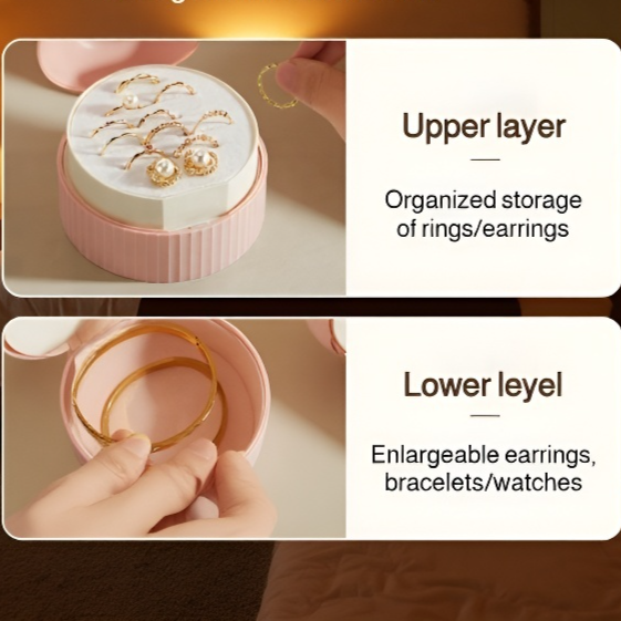 Portable Magnetic Jewelry Storage Box