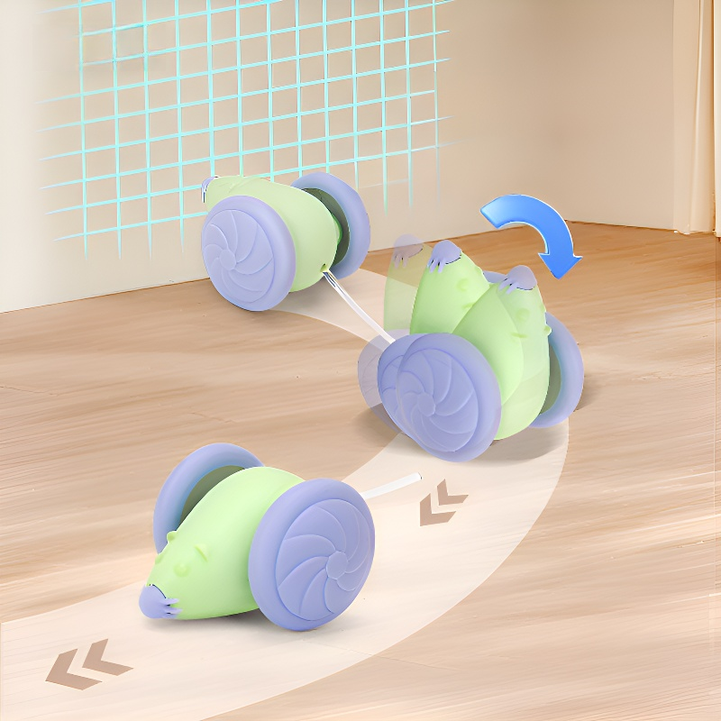 Smart Rolling Cat Teaser Toy