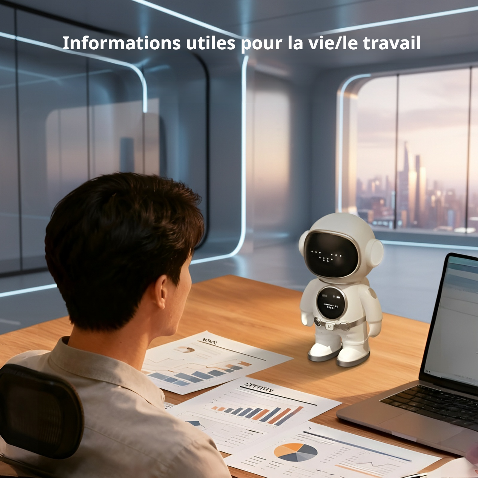Robot AI DeepSeek Doubao, compagnon de chat, apprentissage, enceinte Bluetooth