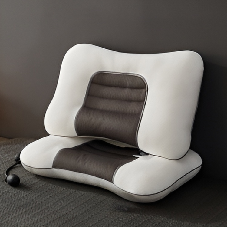 4D zone airbag neck pillow