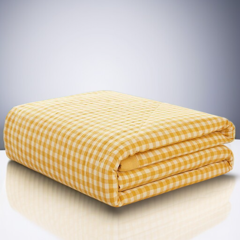 Machine washable cotton spring and autumn quilt