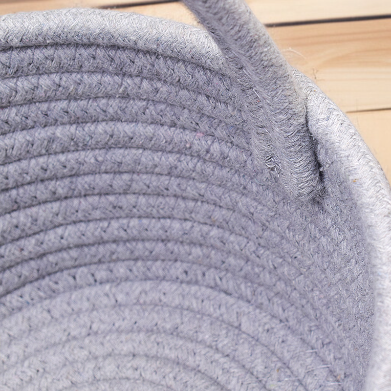 Woven baskets storage buckets