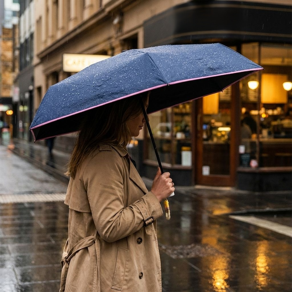 折りたたみ式ミニ日傘