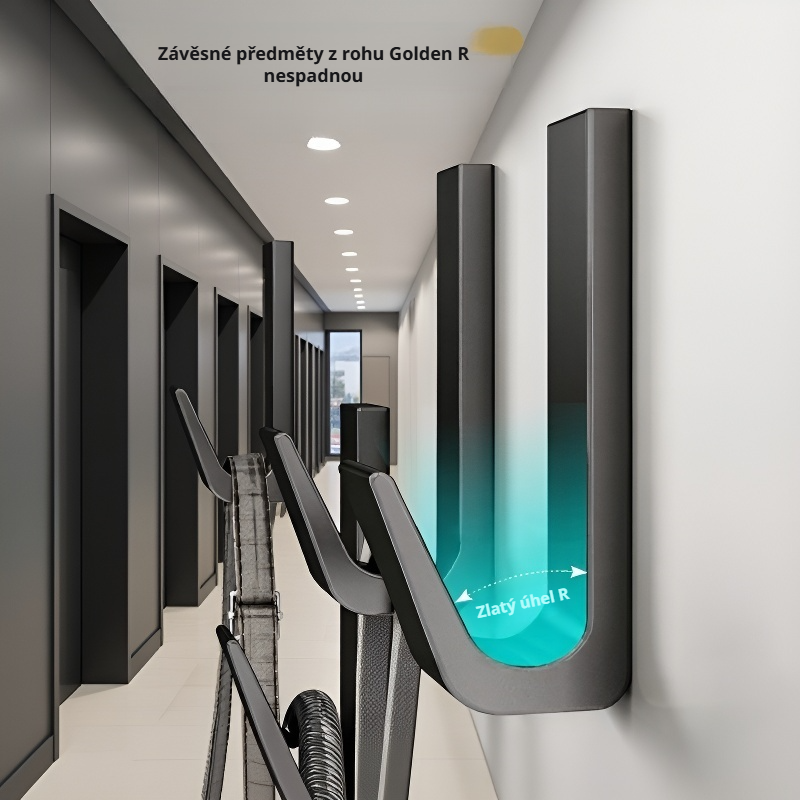  Samolepicí silný nosný nástěnný háček bez vrtání