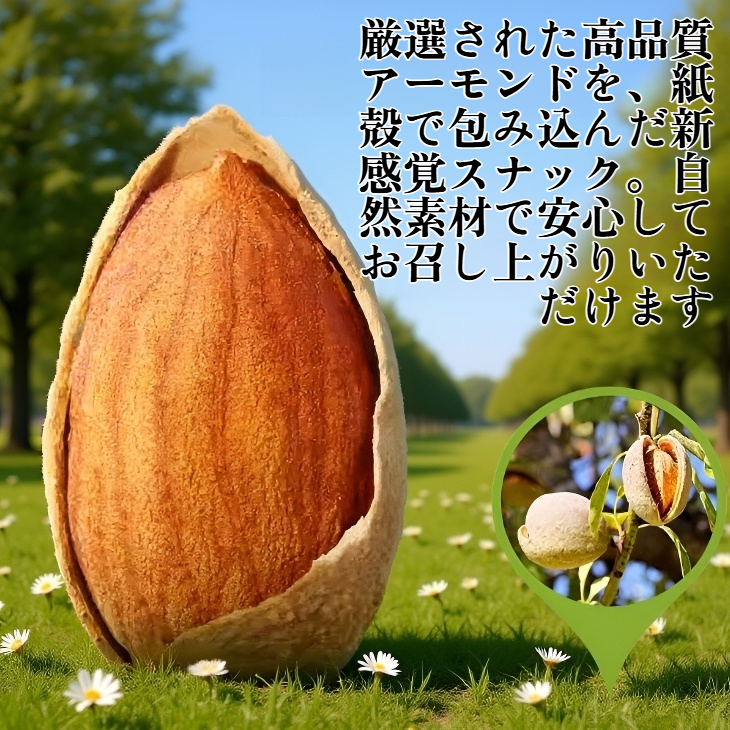 紙殻アーモンド