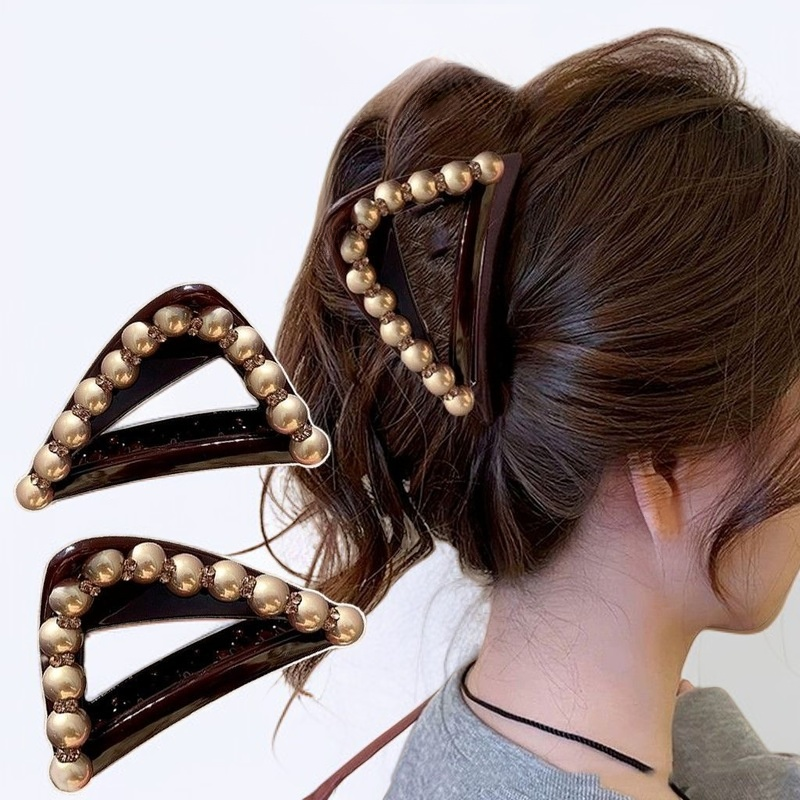 Hochwertiger dreieckiger Perlen-Hakenclip