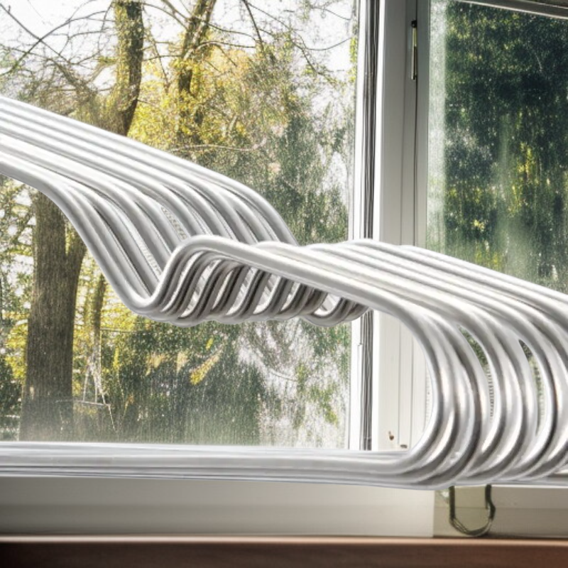  สแตนเลสแข็งแรง ไม้แขวนเสื้อหนา สำหรับใช้ในบ้าน 