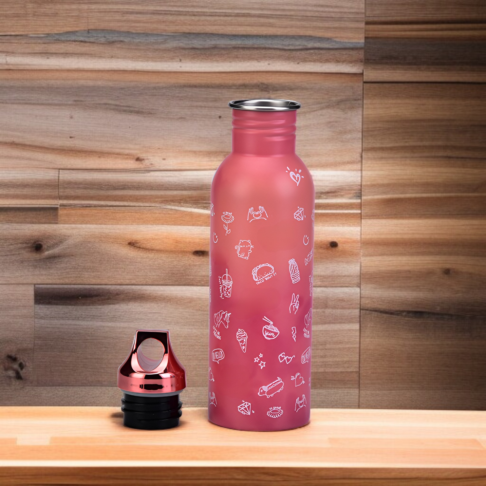 زجاجة مياه متحركة من الفولاذ غير الحديدي من الفئة الجنوبية