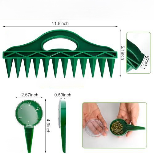 Rapid seeding tool for plant seedlings
