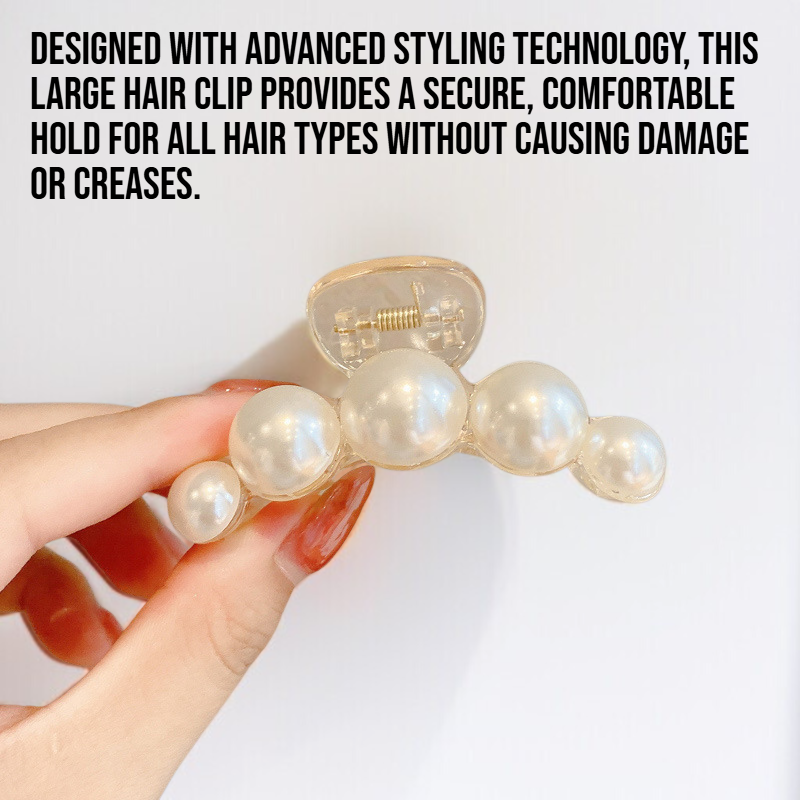 Advanced style large hair clip