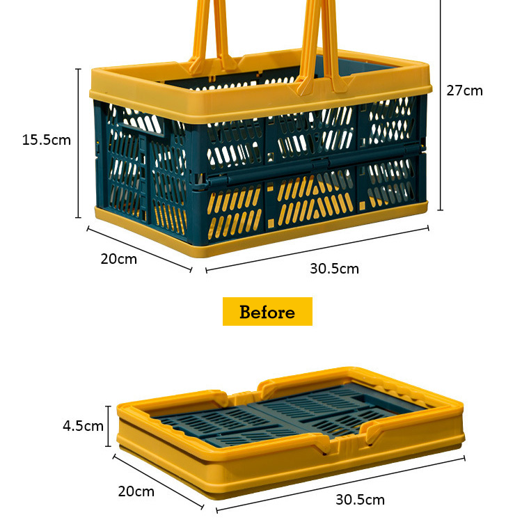 Foldable Shopping Multifunctional Storage Basket