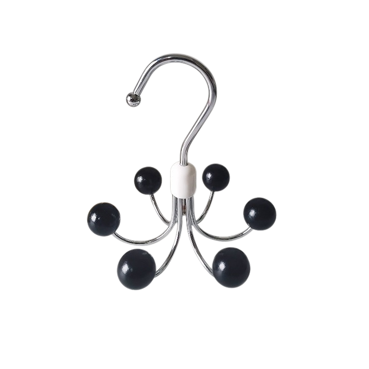 Rotatable 6-Claw Hook Organizer