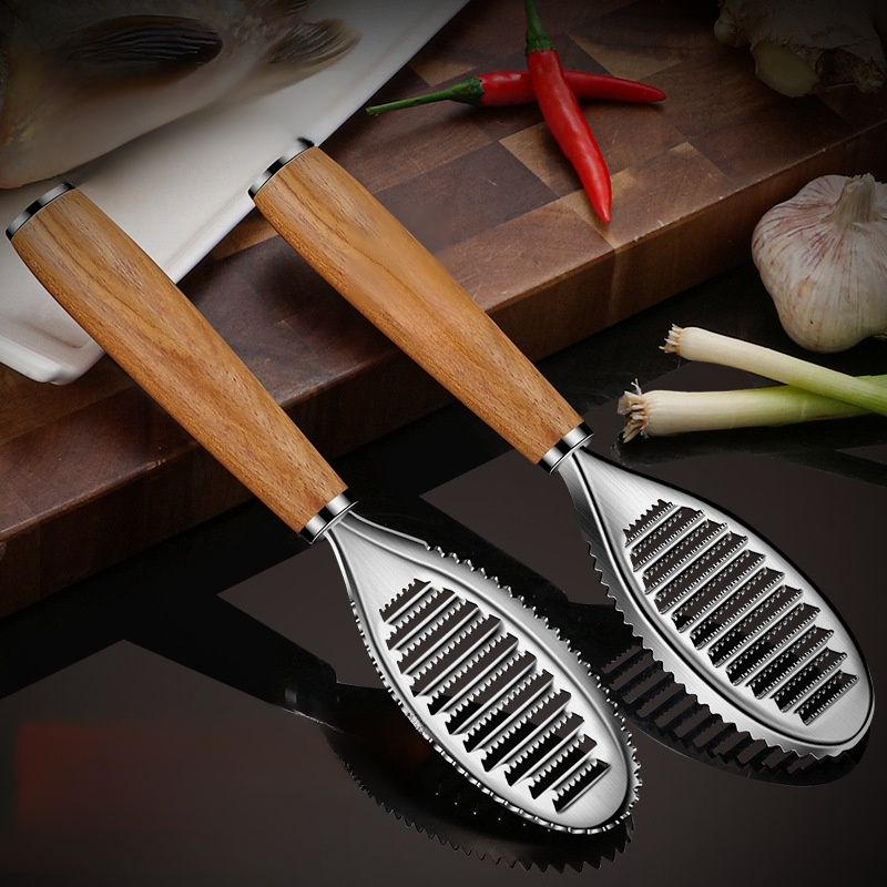 魚の鱗取り、家庭用鱗取りツール