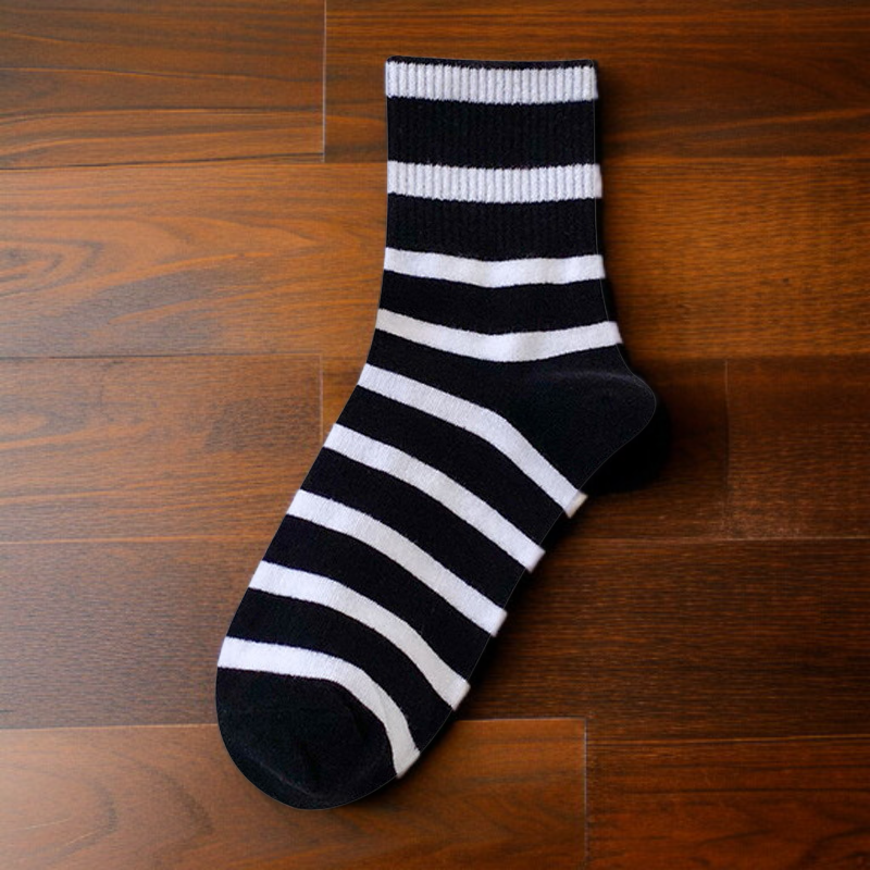 Lange Baumwollstrümpfe für Damen