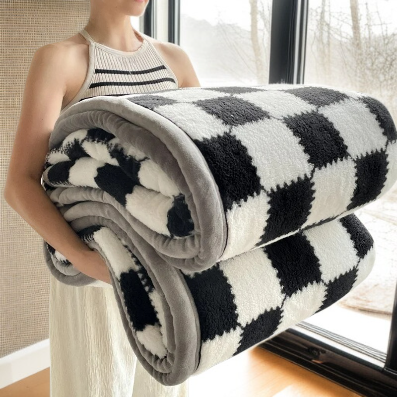 고품질 이중 두꺼운 기모 담요