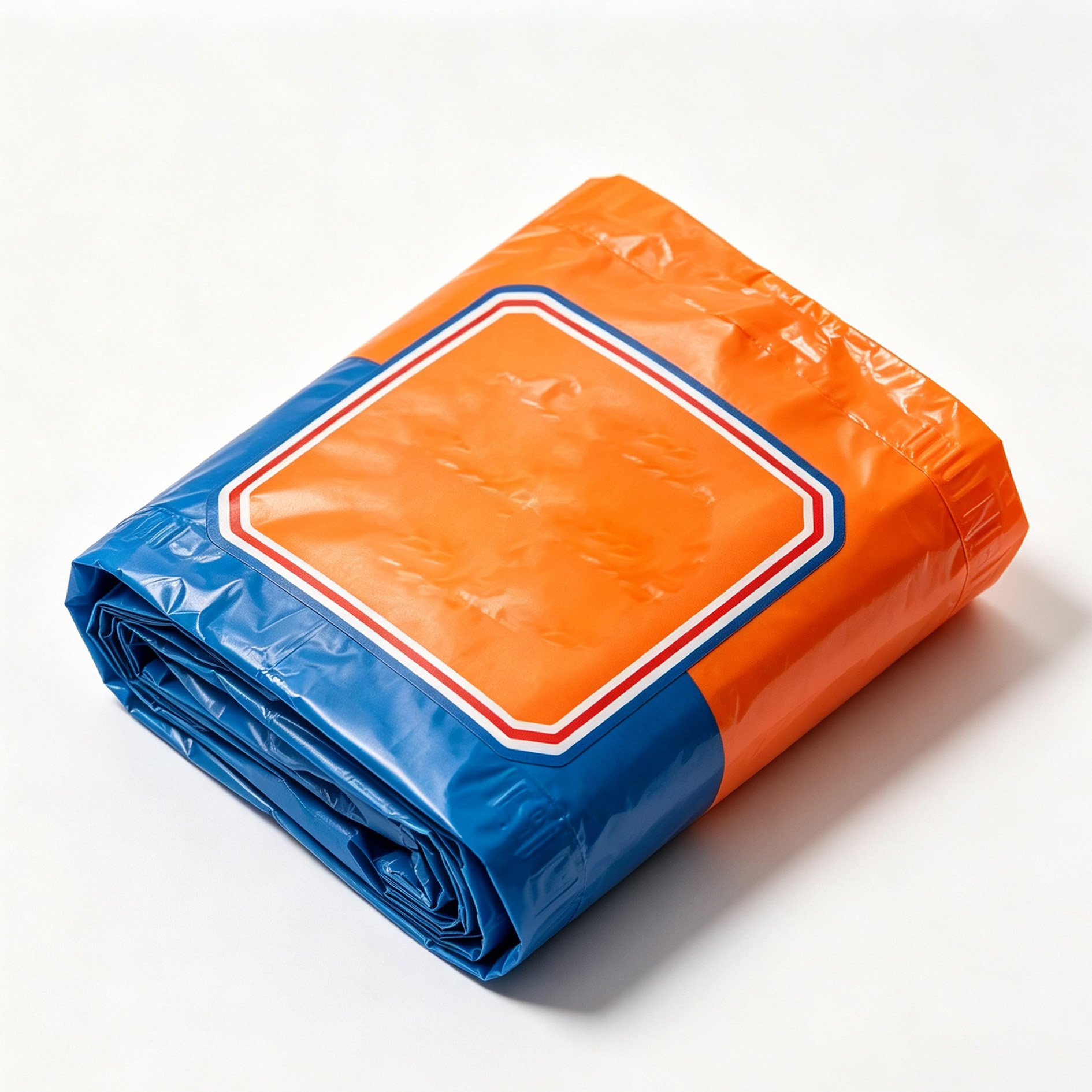 Thickened garbage bags in a kitchen trash bin