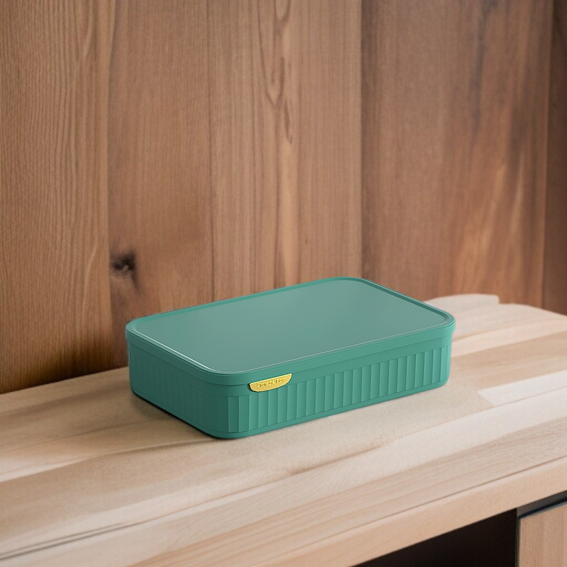 가정용 수납 바구니 침대 밑 플라스틱 수납함 의류 수납 케이스 의류 완구 화장품 수납 캠핑 수납 바구니