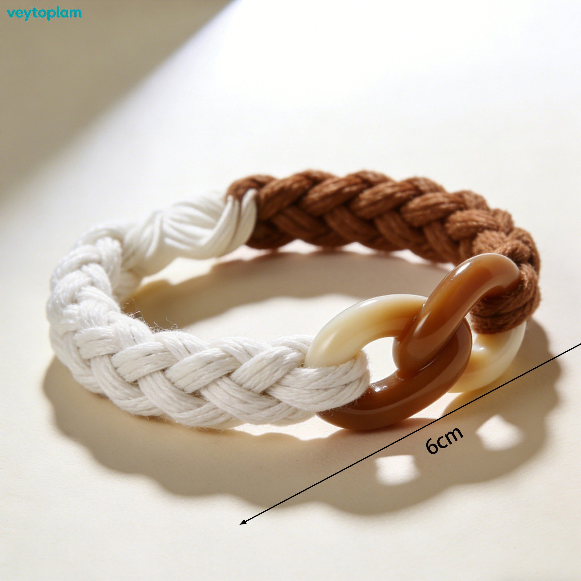 Boho Handgewebtes Armband am Handgelenk