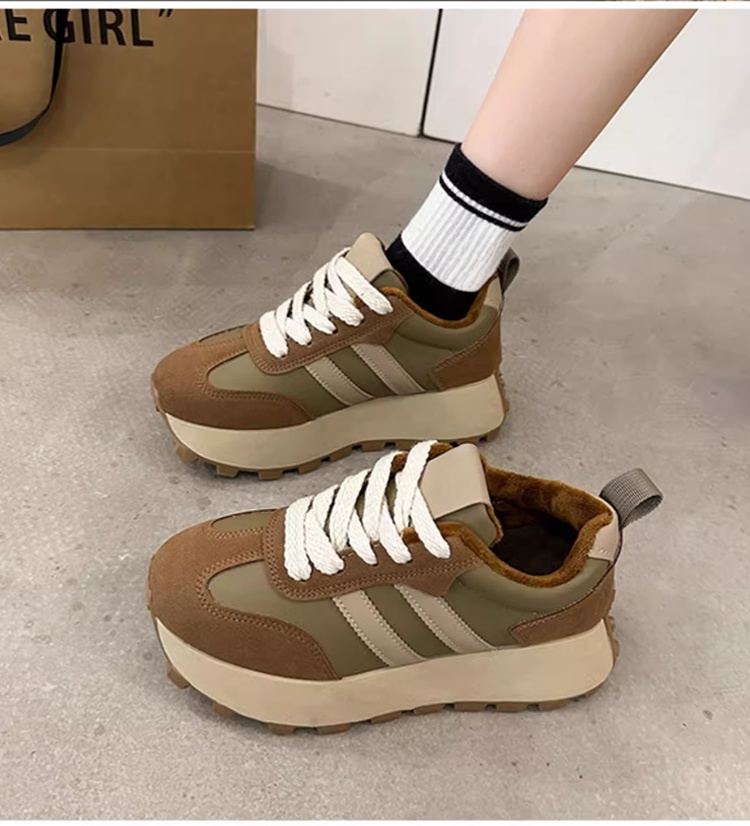 【Fall/Winter Essential】Meraad Color-Block Athletic Agan Shoes
