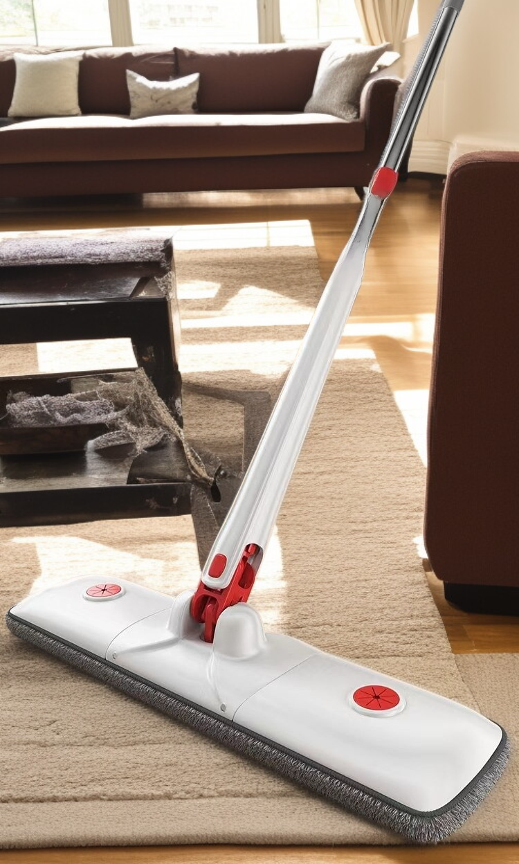 가정용 건습 겸용 손나비 밀대 전체 모습