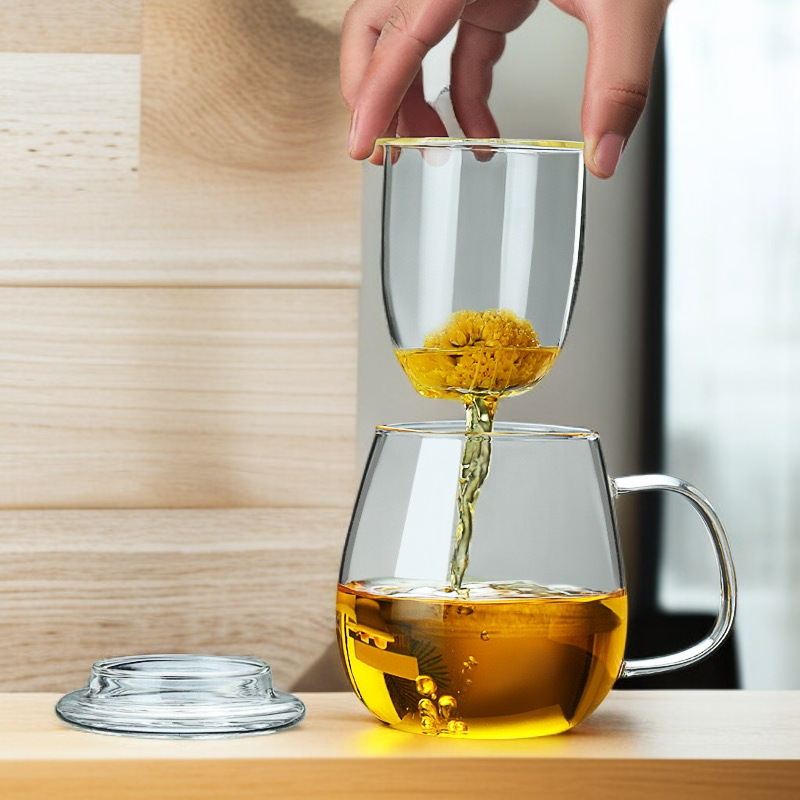 Borosilikatglas mit Griff