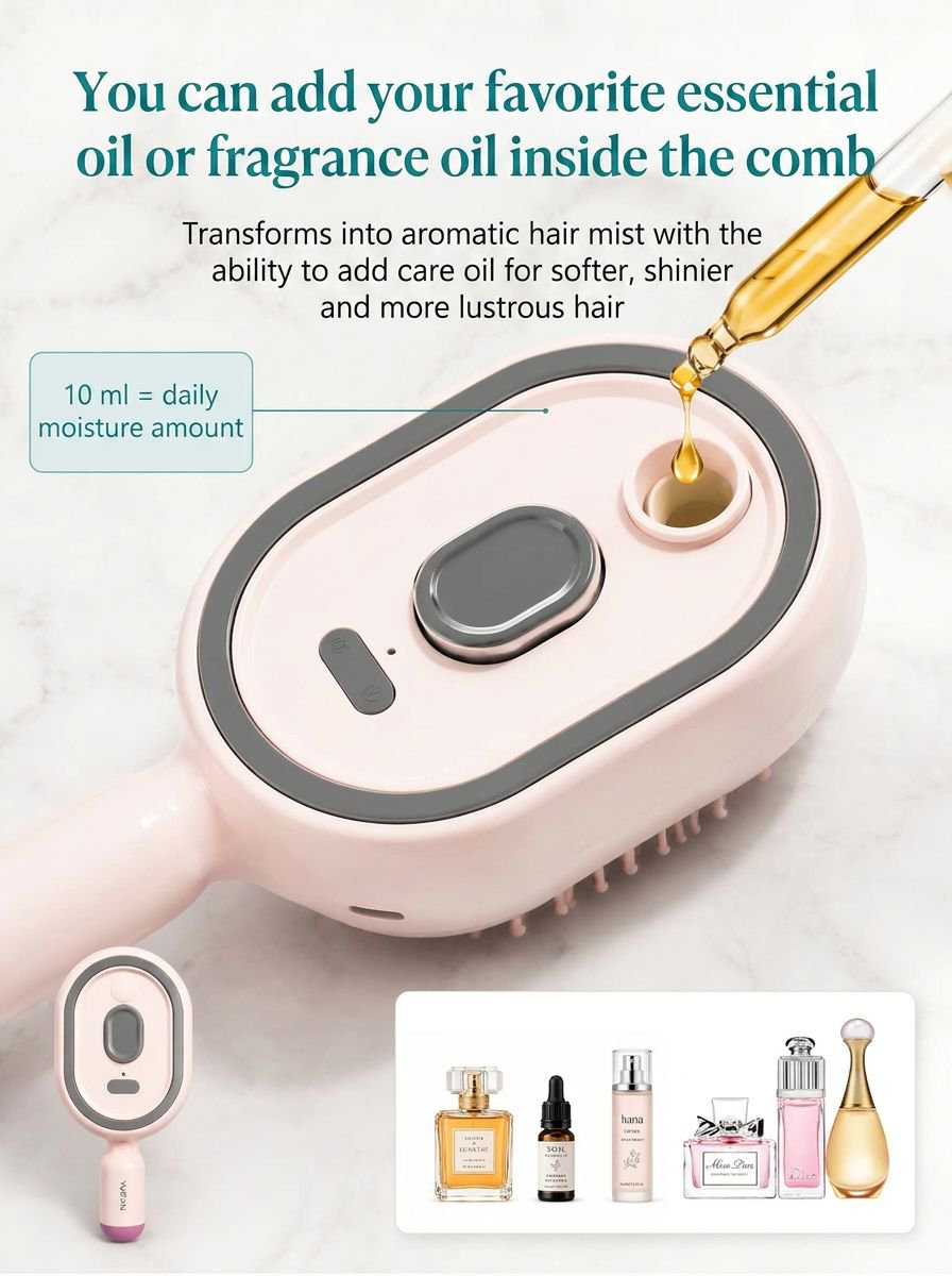 Multifunctional Steam Comb