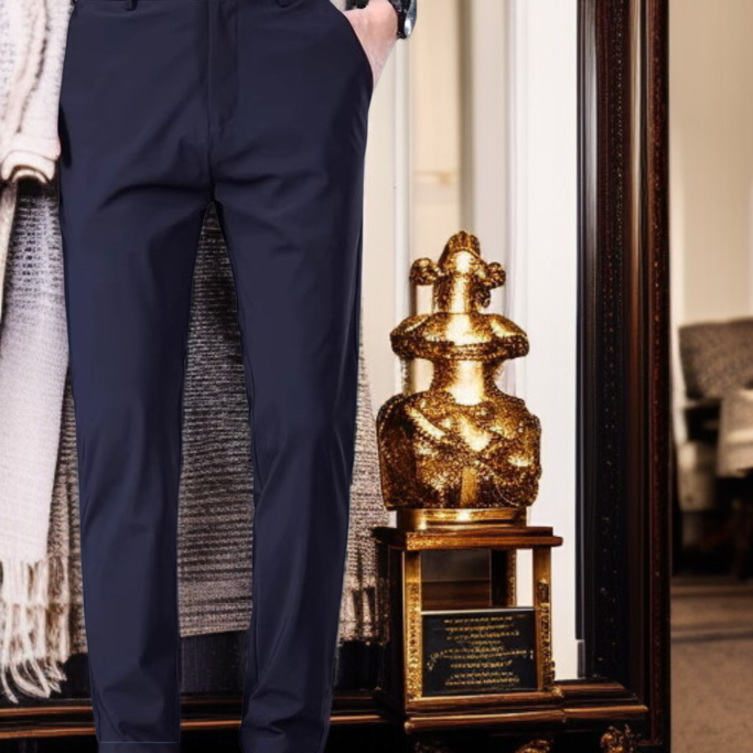 남자 캐주얼 바지 정장 바지 슬림 쿨링 의류 코디 편안한 스판