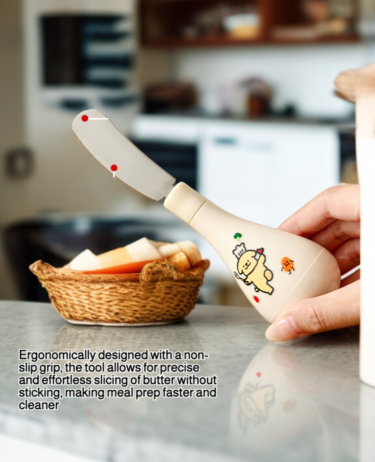 Tumbler stainless steel butter cutter