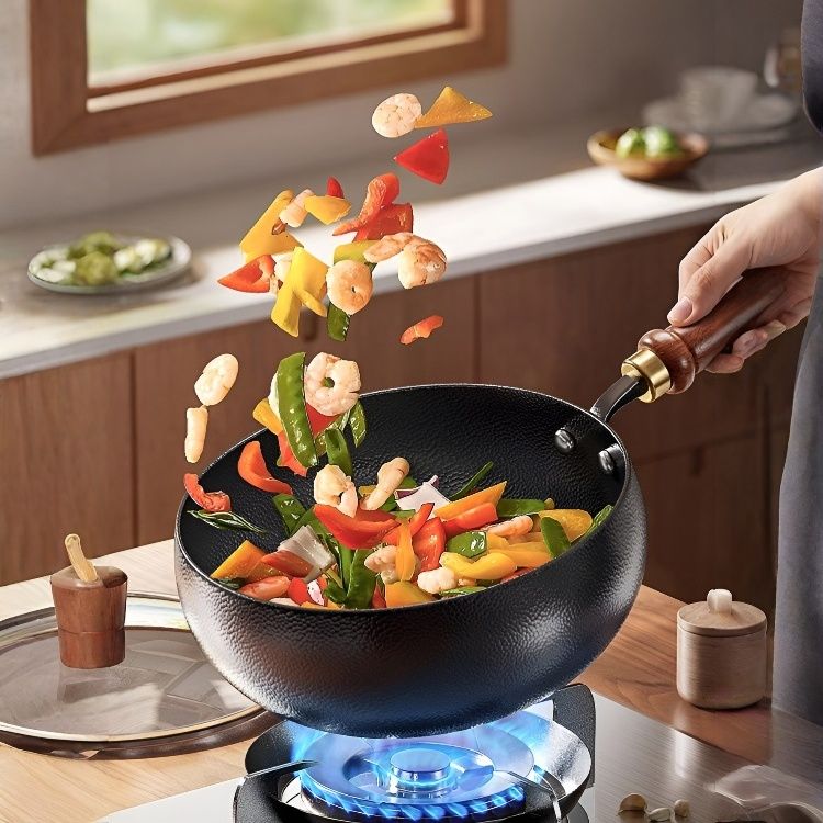 Deep Flat Pan for Induction Cookers