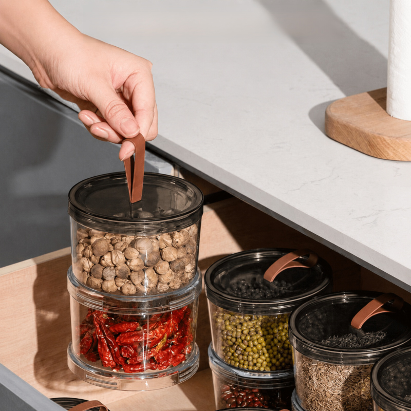 Multifunctional Condiment Storage Box