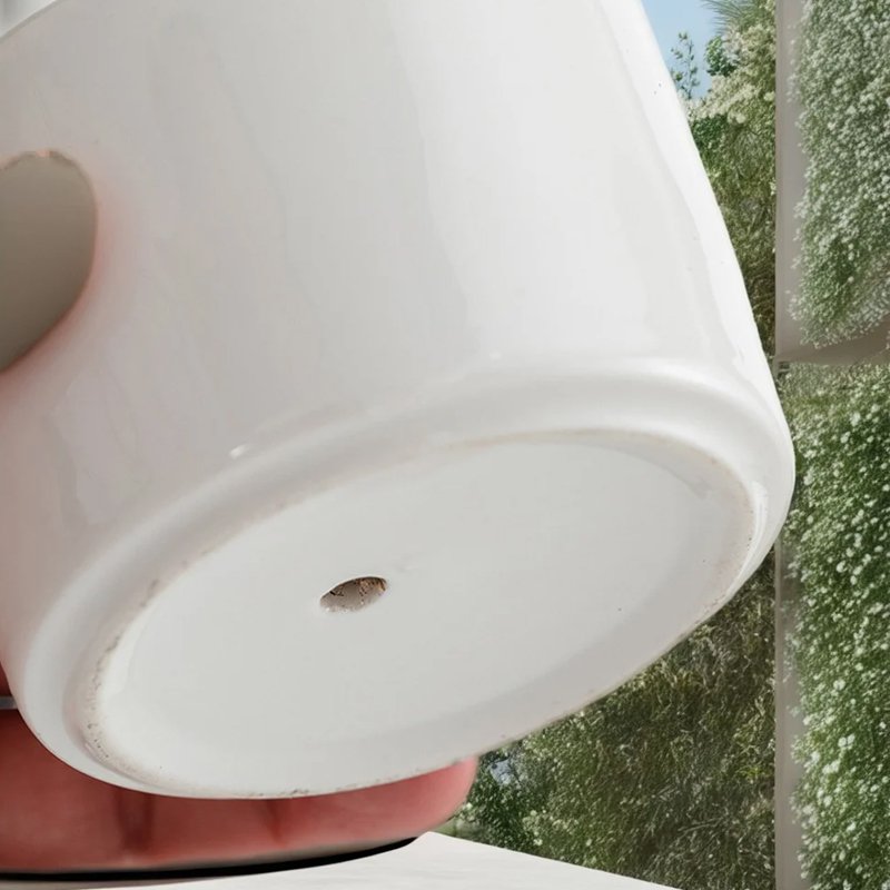 グレーズセラミック多肉植物鉢