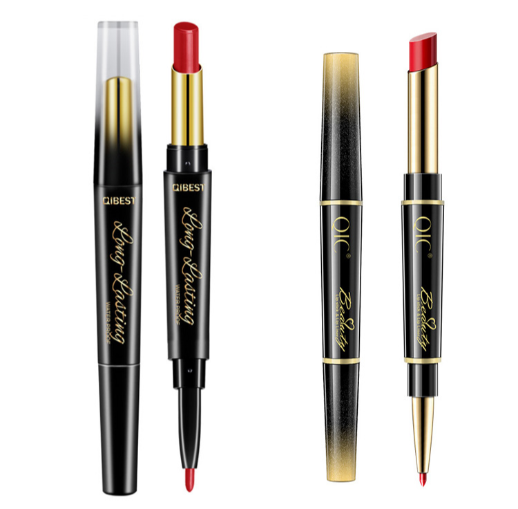 ดินสอเขียนปาก  หมุนอุตโนมัติ กันน้ำ ไม่เลอะ แมท