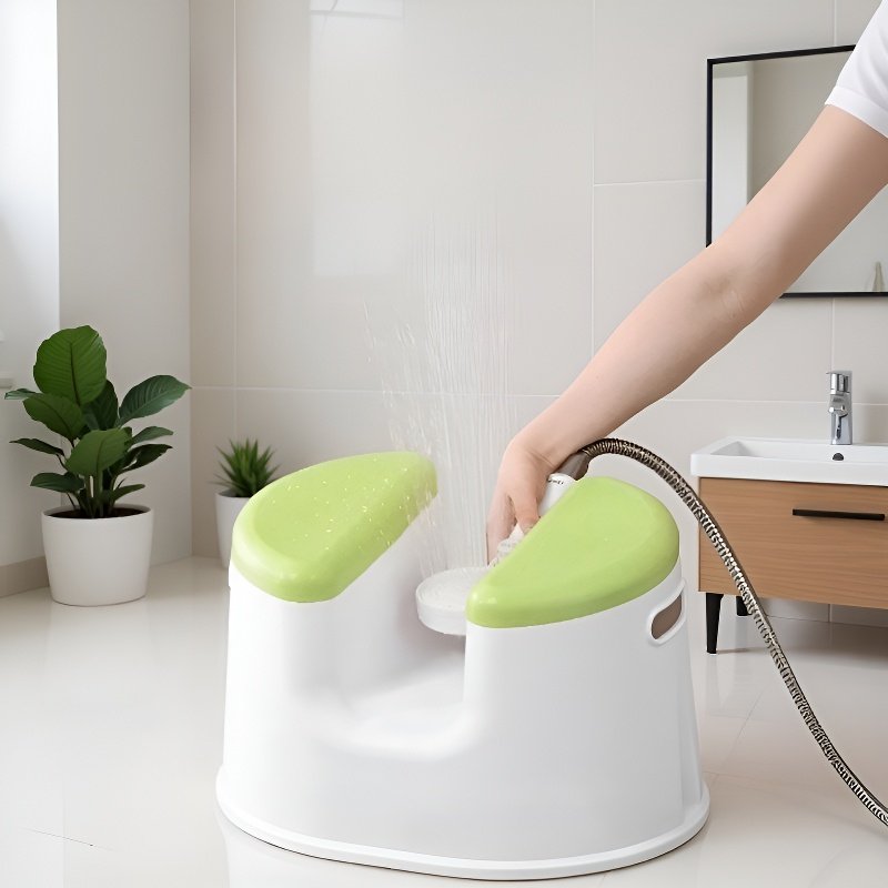 Thickened adult bathroom stool