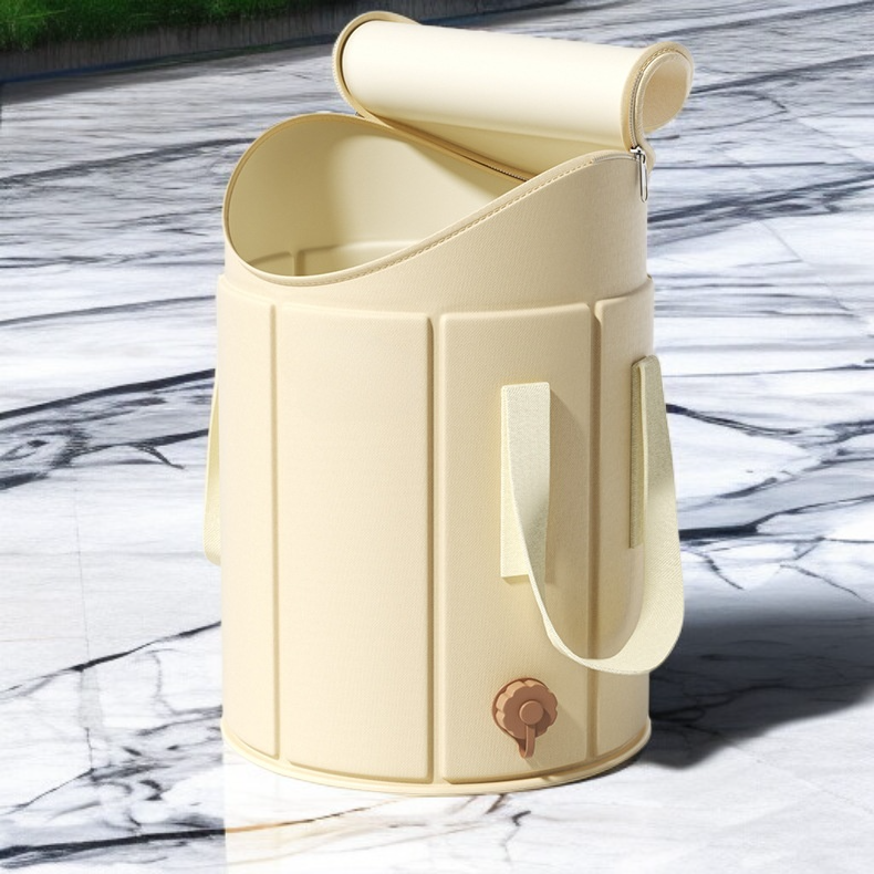 便攜加高保溫泡腳桶