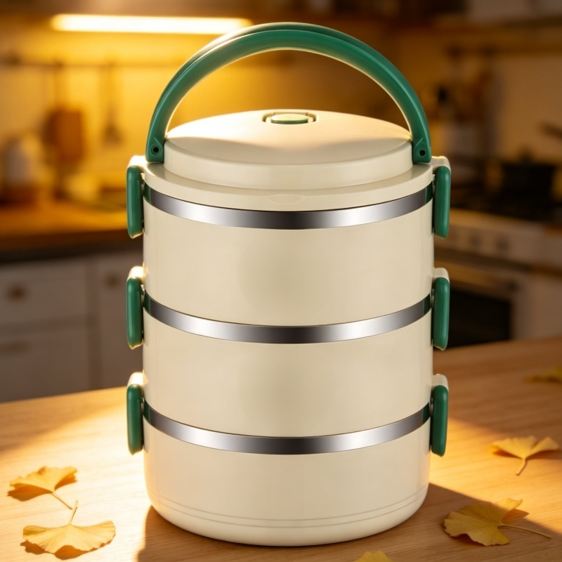 Stainless steel insulated lunch box