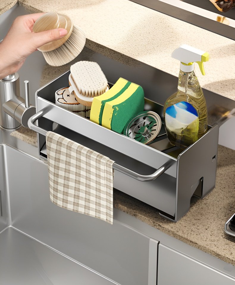 튼튼하고 실용적인 싱크대 건조대