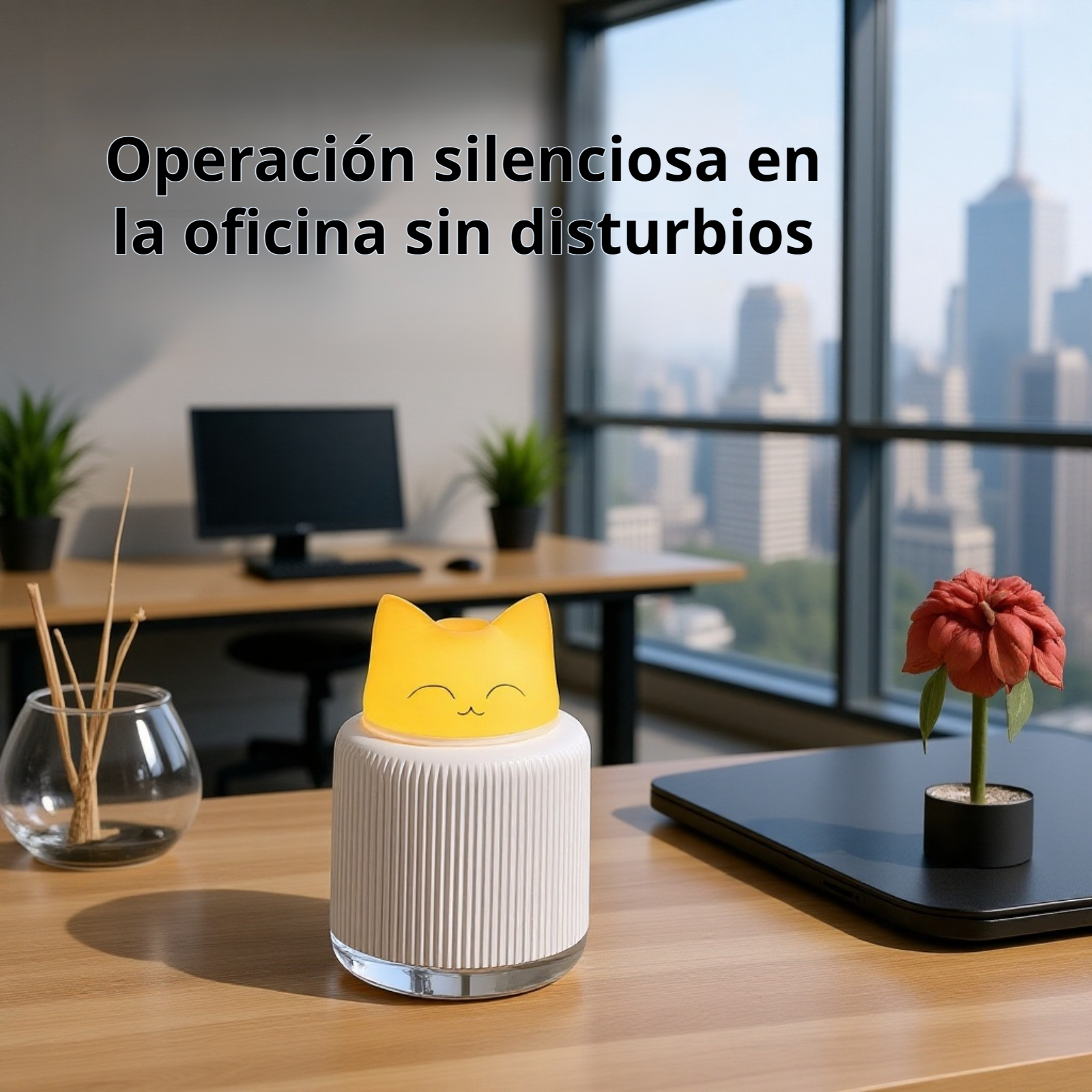 Humidificador moderno y seguro para el hogar familiar