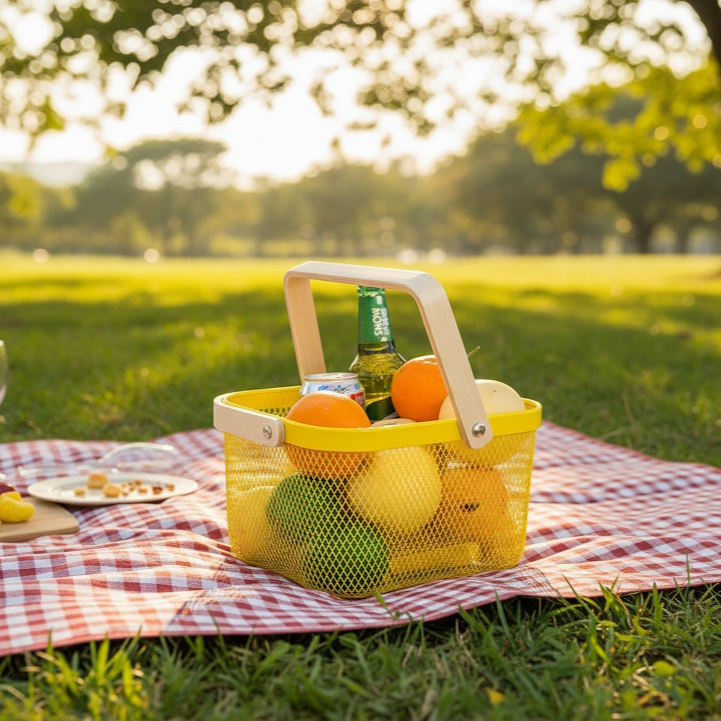 Kitchen Storage Metal Fruit Basket