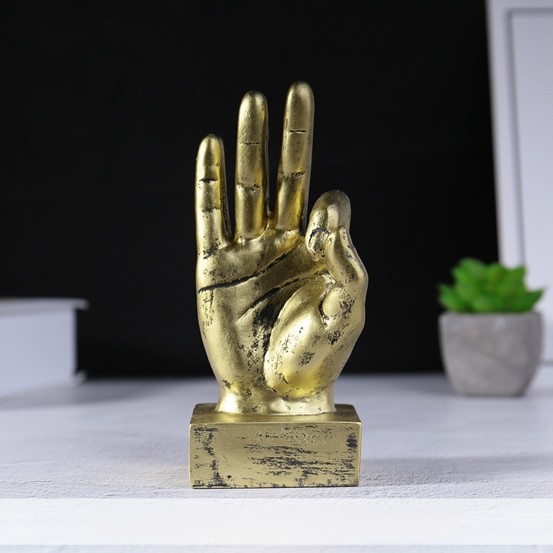 Fingerornamente aus Kunstharz