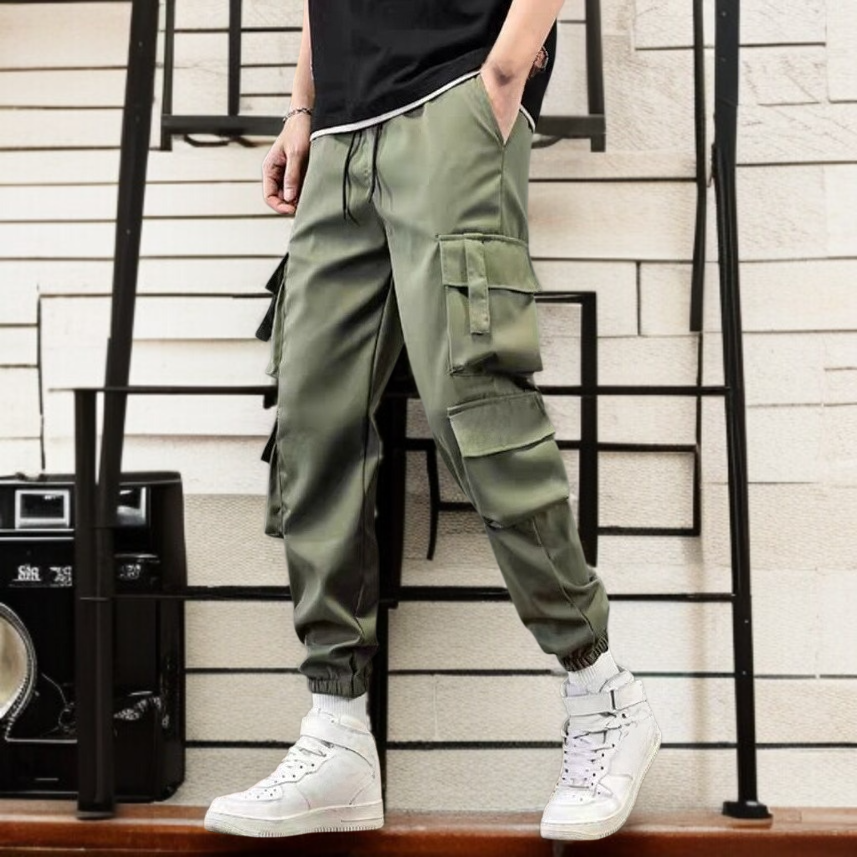 남성 아메리칸 빈티지 하이 스트리트 카고 팬츠 와이드 일자 캐주얼 카고 팬츠 남성 팬츠 캐주얼 팬츠