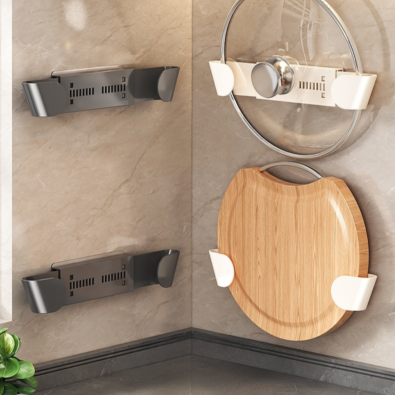 免打孔可伸縮調節鍋蓋架