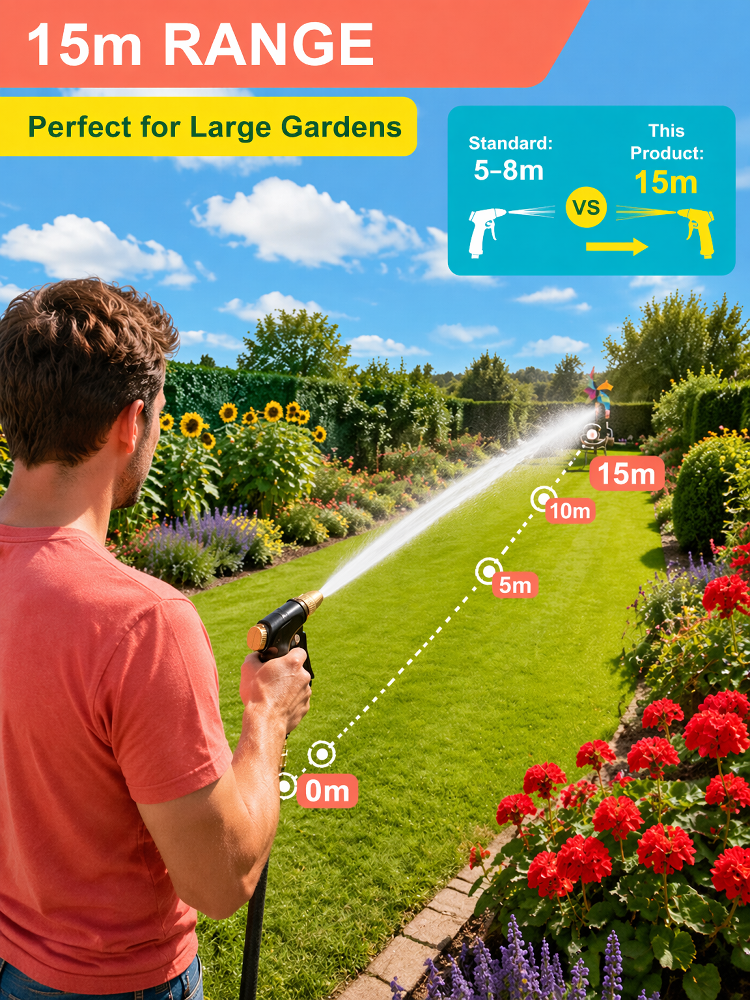 All-in-One High Pressure Cleaning Water Gun