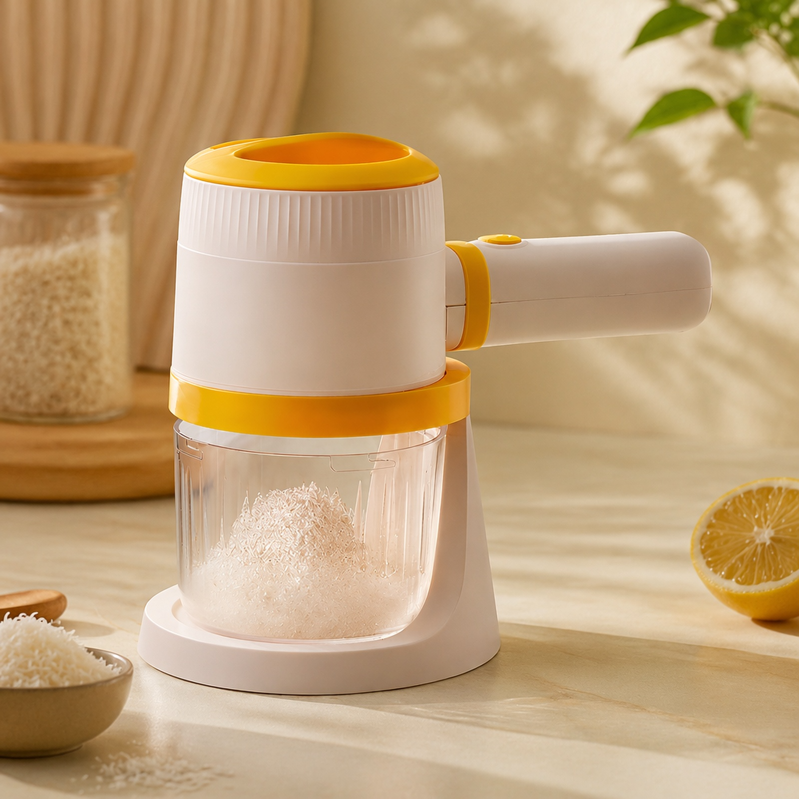 Machine à glace pilée électrique pour usage domestique