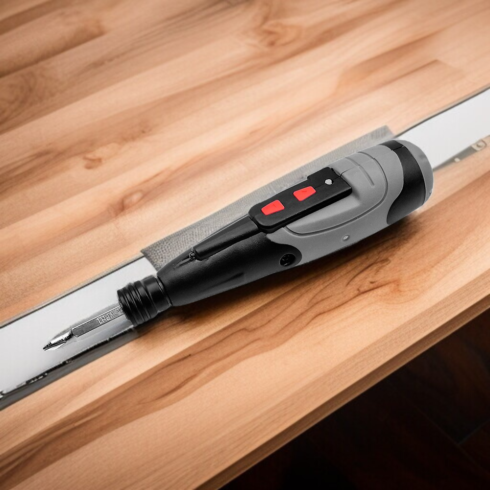 電動ドライバー 小型 充電式 四角/六角/星型 電動ドリル 27点ビットセット 延長ロッド付き 手動使用/トルク3段階/正逆切り替えドライバー LEDライト 小型 DIY ツール 家庭用/DIY/家具