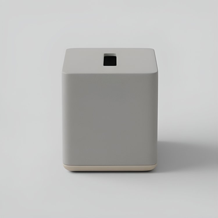 심플한 디자인의 티슈 박스