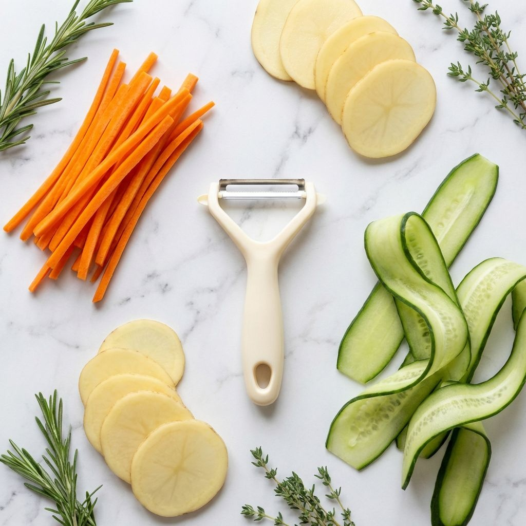 Multifunktions-Schäler aus Edelstahl