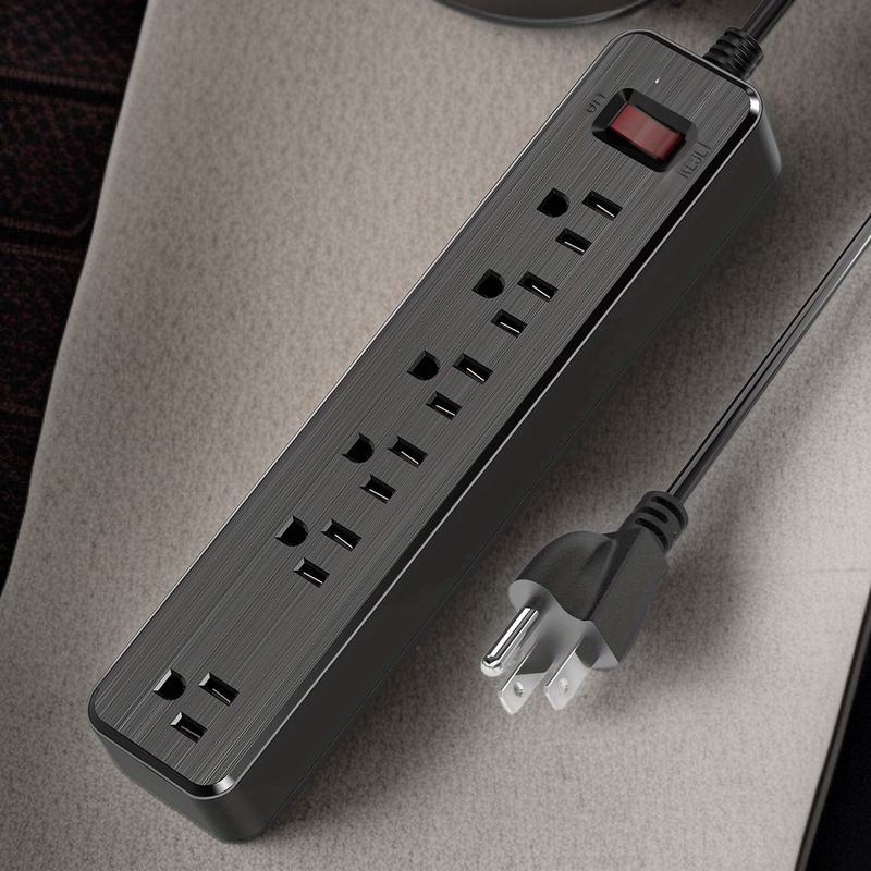 9.8피트 연장 코드 서지 보호기