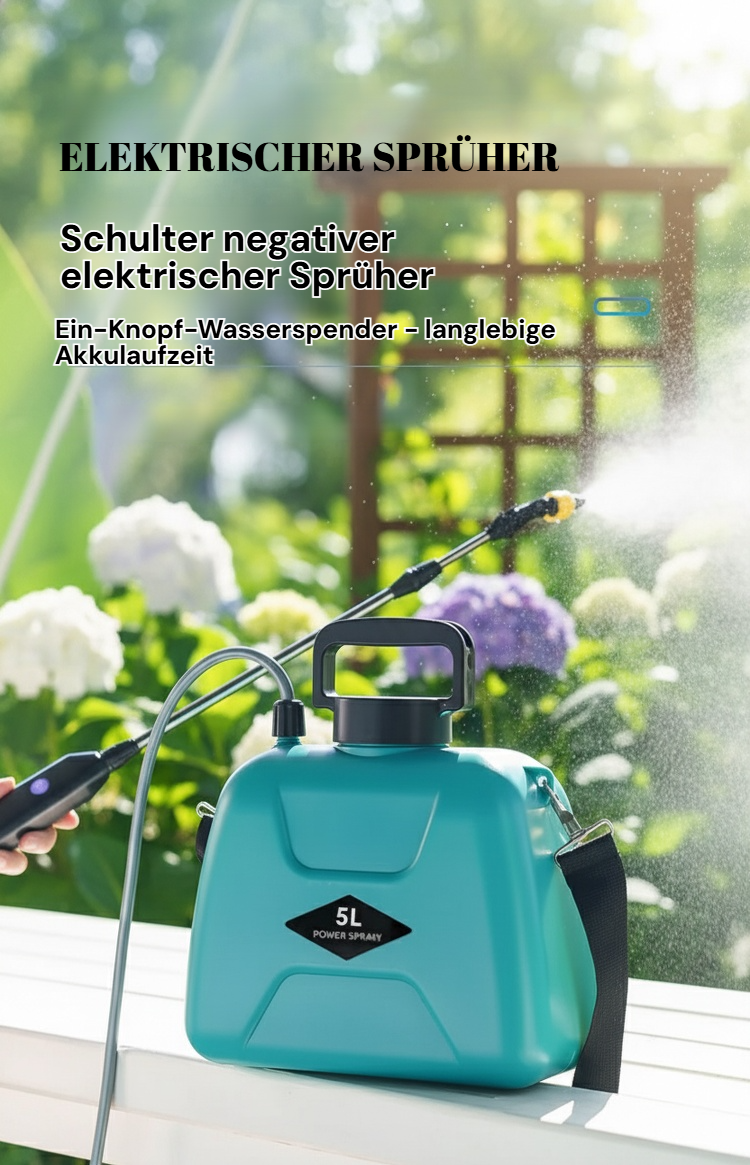 Elektrische Sprühflasche mit großem Fassungsvermögen für Gartenarbeit